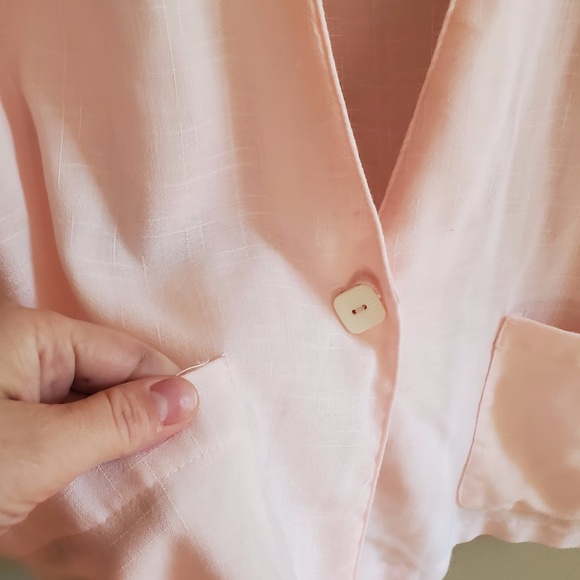 Vintage lightweight pink cardigan - Picture 2 of 3